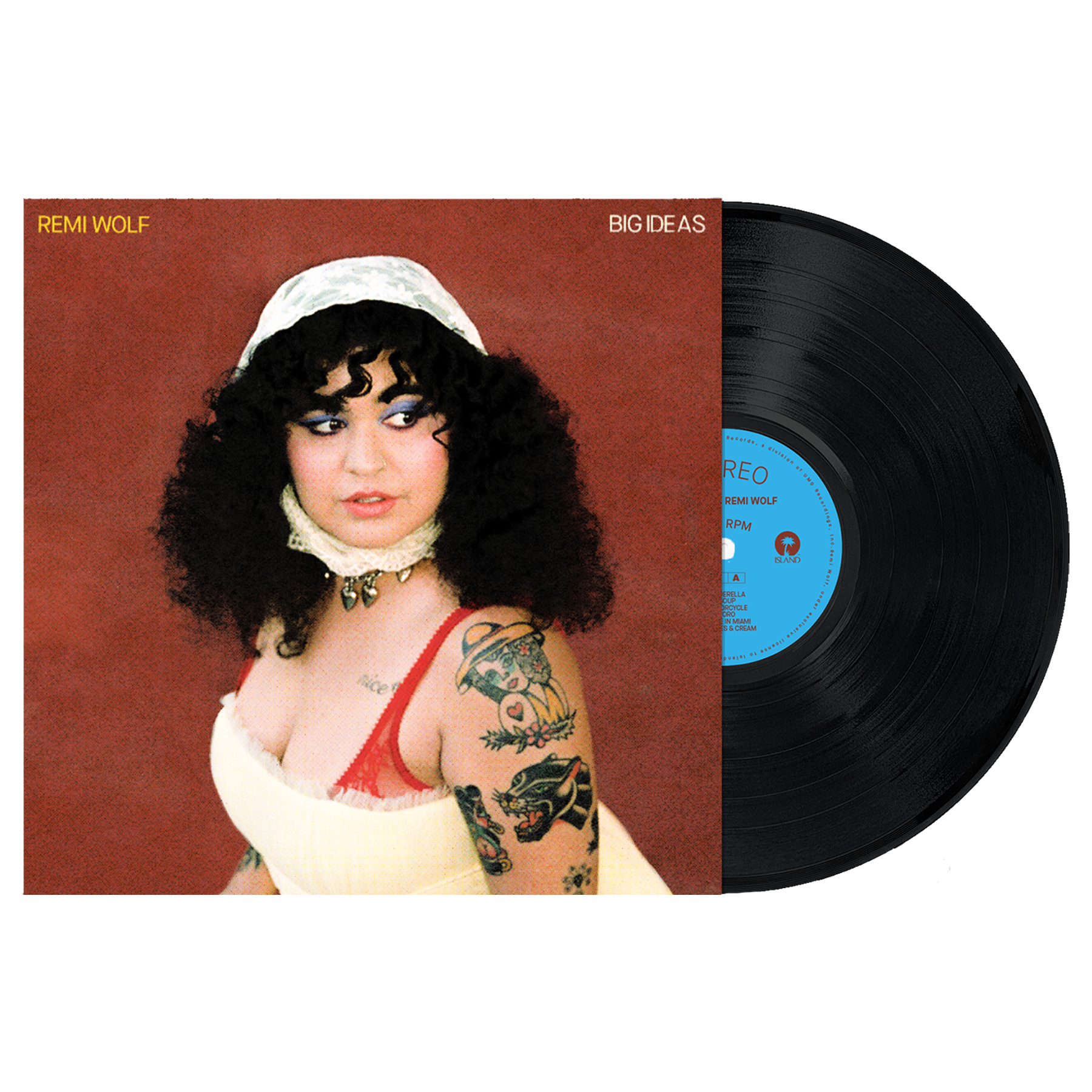 Remi Wolf Big Ideas レコード LP Big Ideas' LP - Standard Black Vinyl – Remi Wolf Merch