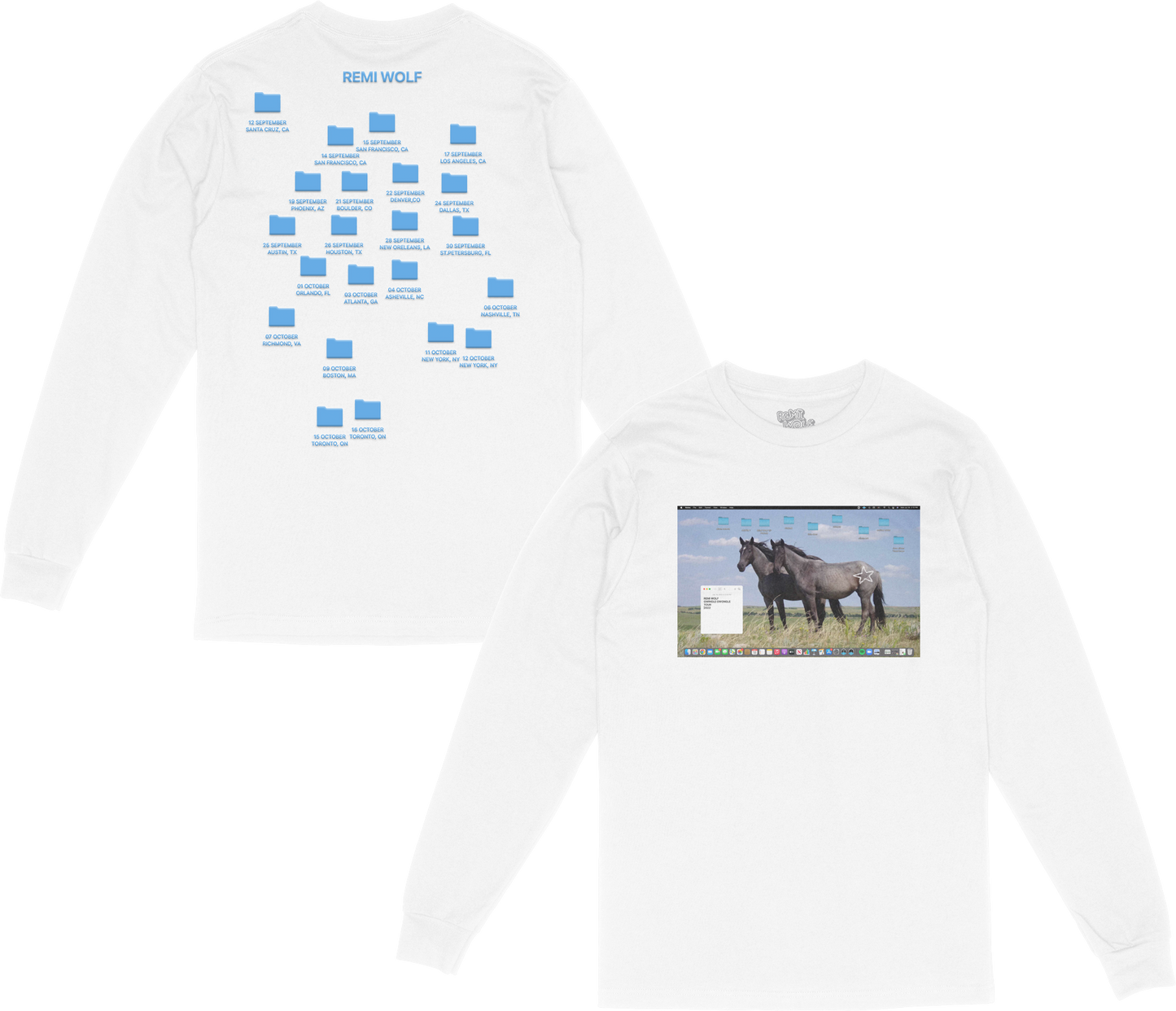 Horse Girl Tour Long Sleeve
