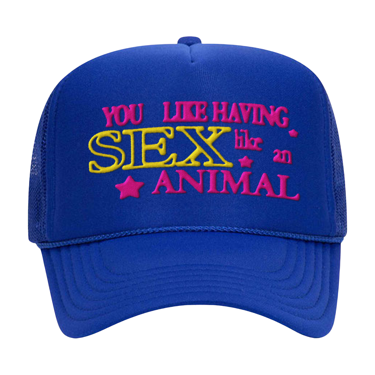 Animal Trucker Hat - Blue