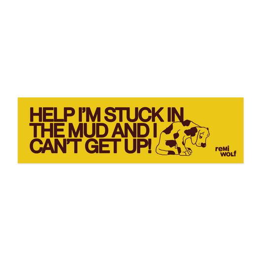 Mud Bumper Sticker
